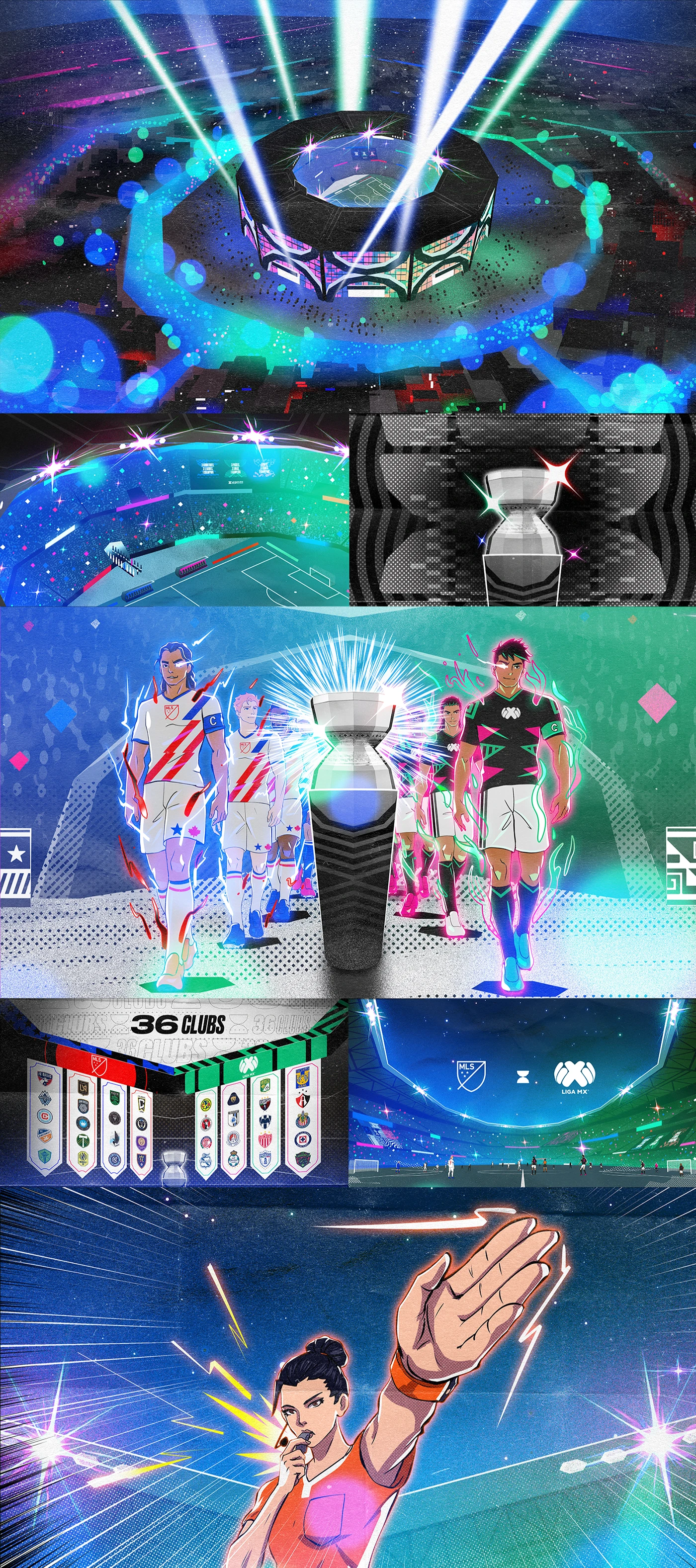 Img04 - Visual Identity for LEAGUE CUP 2026