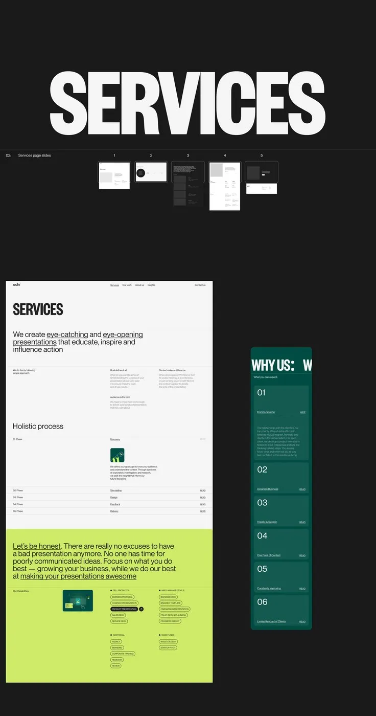 Img04 - Ochi Design: How Obys Agency Crafted a Slide-Driven Web System