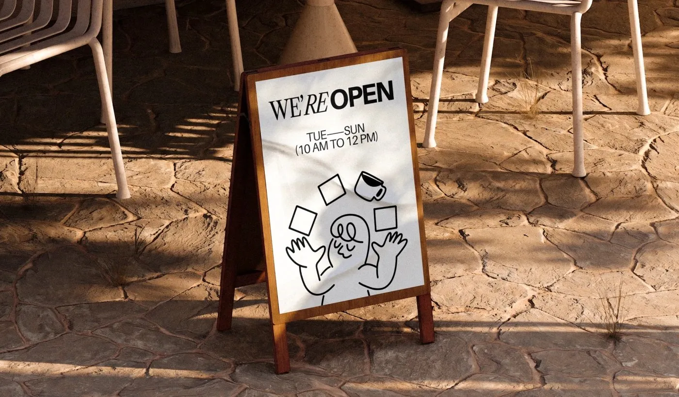 Img09 - Four Squares Cafe: A Clever Brand Identity System by Studio Moara