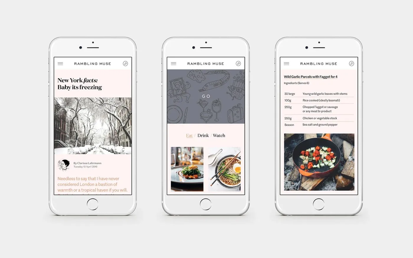 Img03 - Editorial Web Design for Rambling Muse by SocioDesign