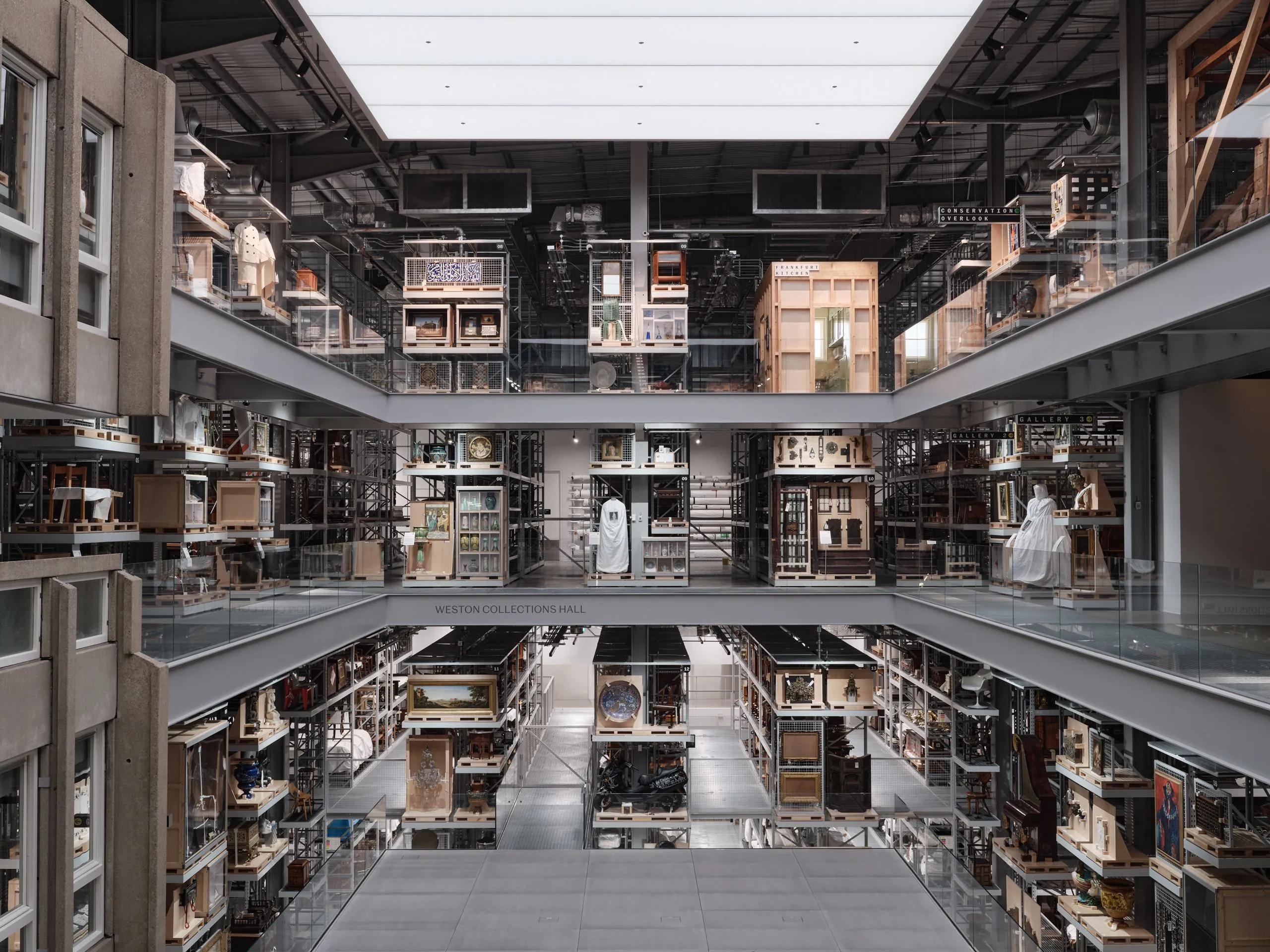 Fieldwork Facility Turns V&A East Storehouse Wayfinding into an Analogue Operating System