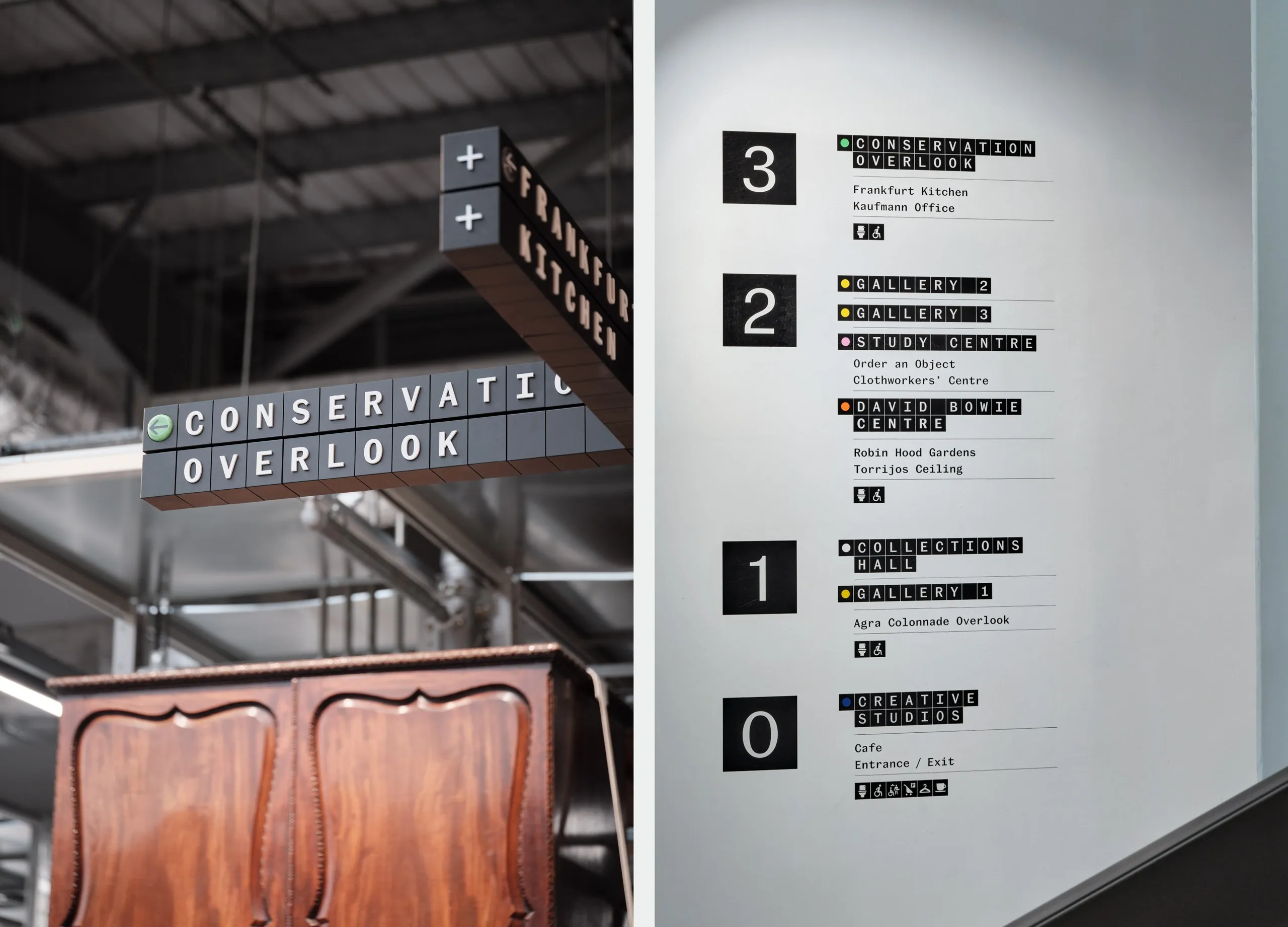 Img04 - Fieldwork Facility Turns V&A East Storehouse Wayfinding into an Analogue Operating System