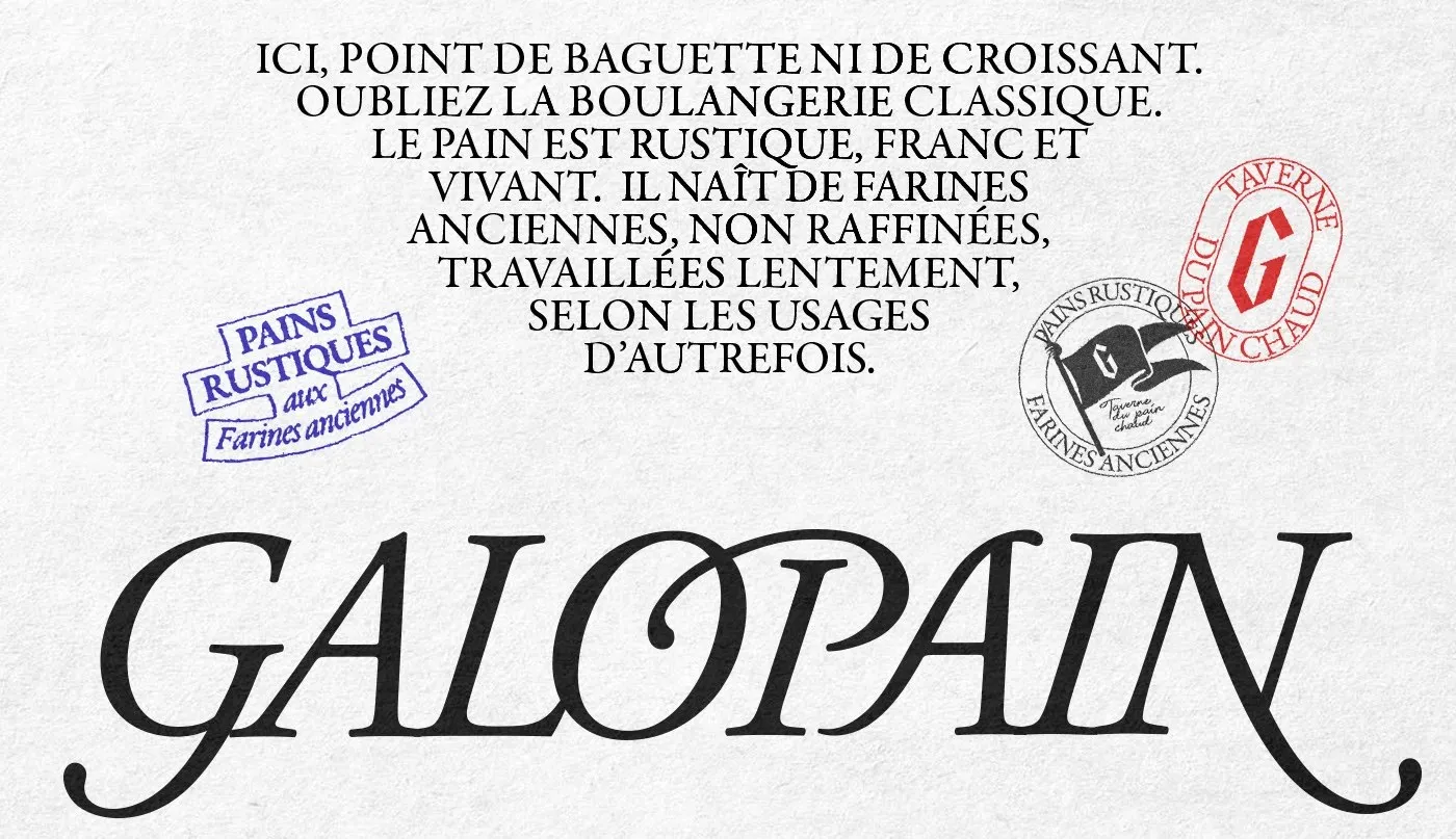 Img02 - Medieval Manuscript Vibe in Charline GROEN’s Branding for Galopain