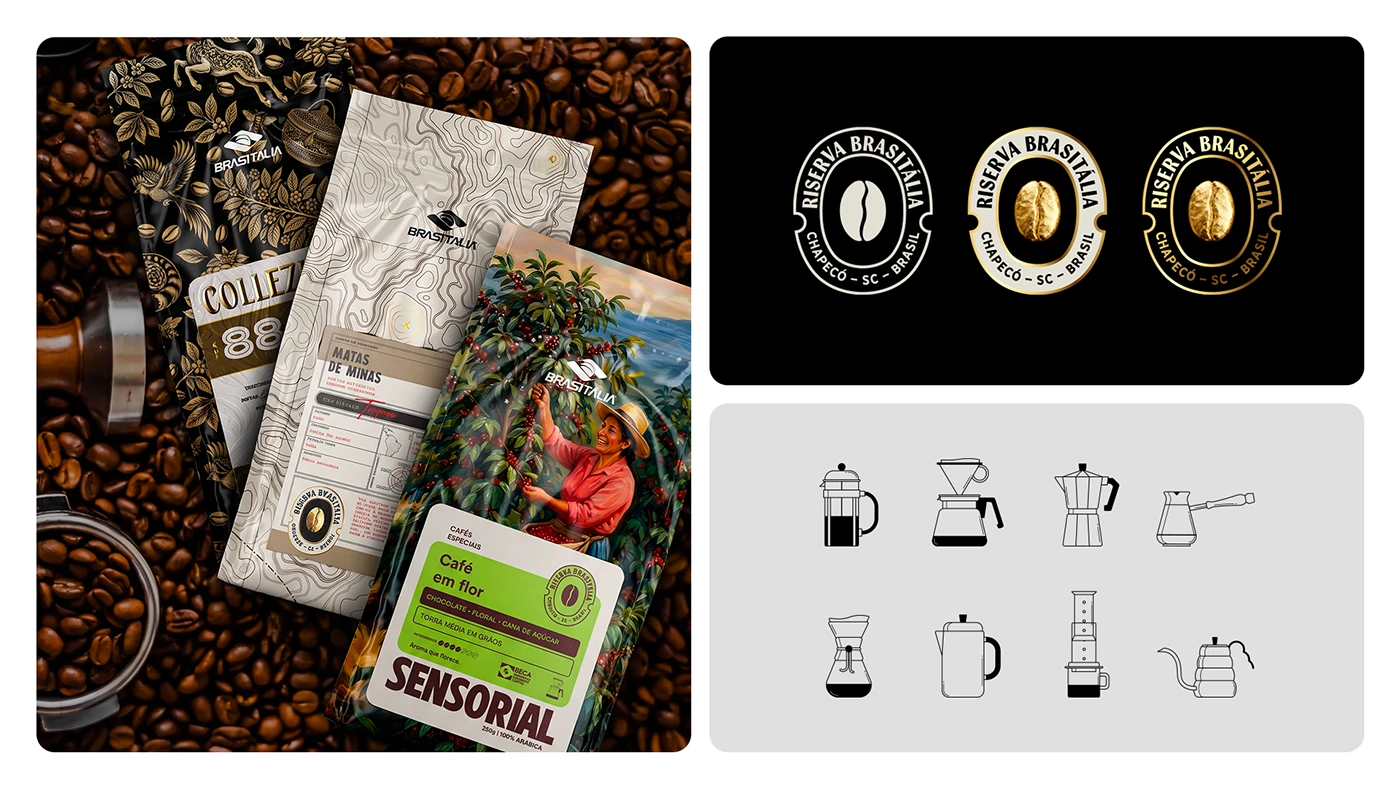 Img08 - Riserva Brasitália: A Structured Packaging Design for Specialty Coffee