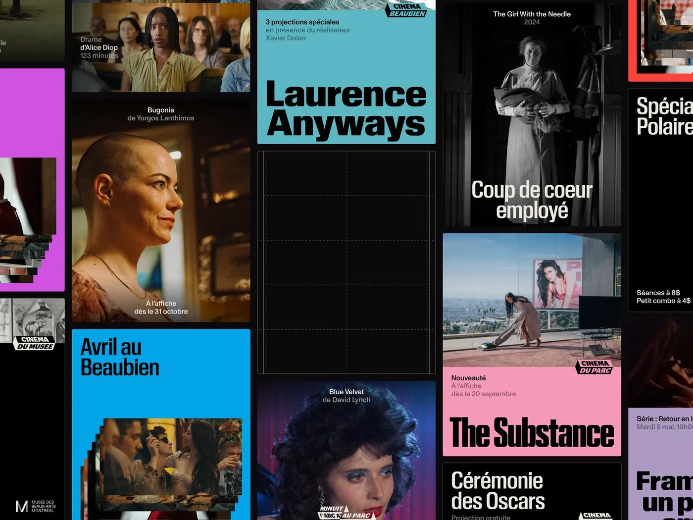 Img06 - Cinéma Cinéma — Modular Editorial Design Framework by Deux Huit Huit