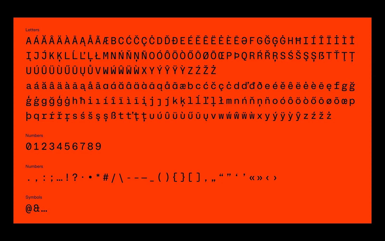 Img04 - Server Mono: An Open-Source Monospaced Font Designed by Blaze Type and INTDEV