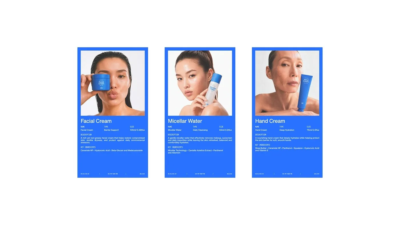 Img07 - Kauan Lippi’s Minimalist Blue Brand Identity for Bellecare