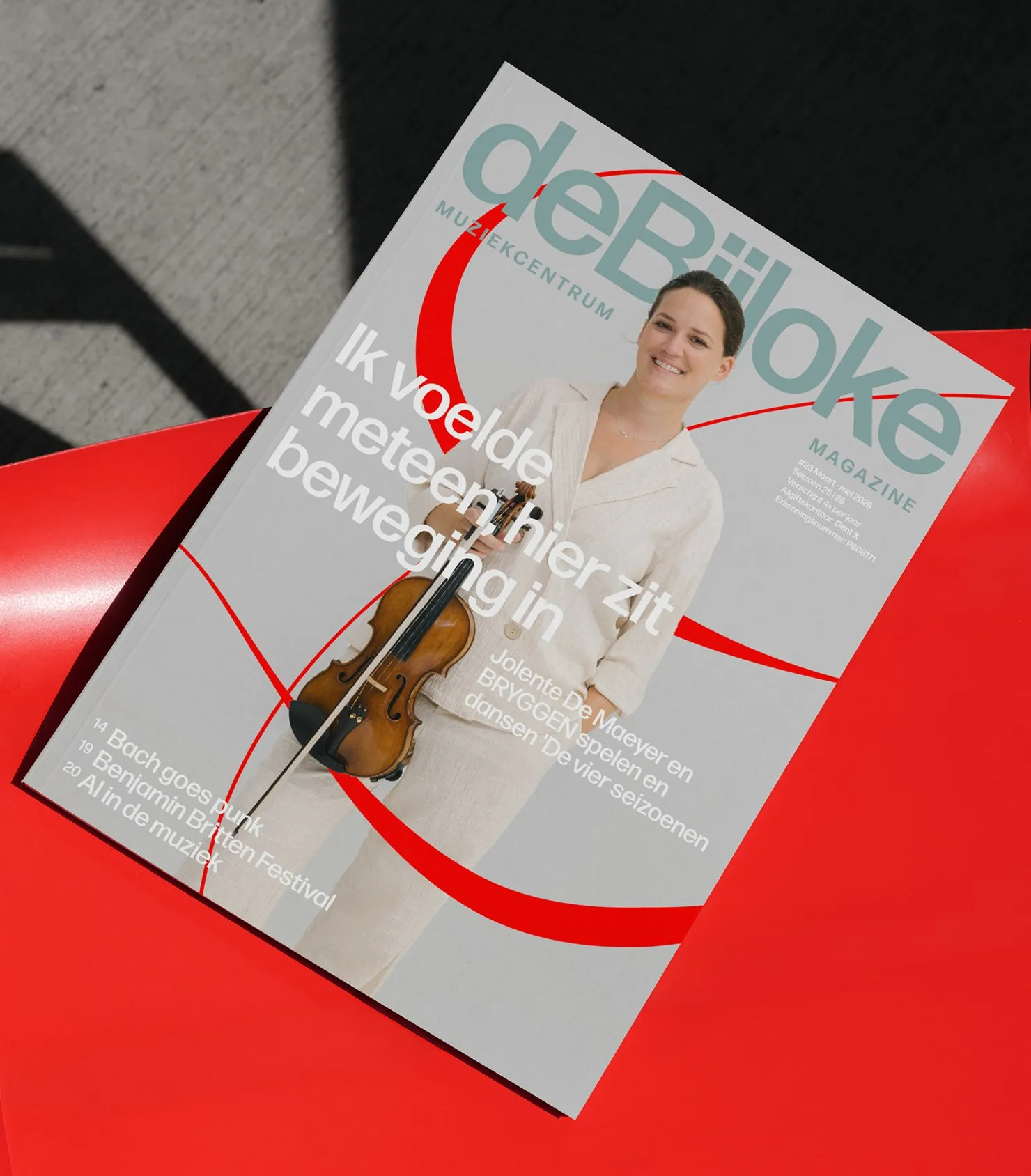 Img08 - Pentagram Redefines Brand Identity for De Bijloke with Dynamic Sound Waves
