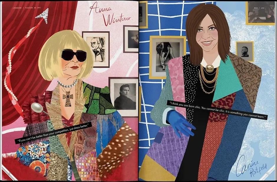 Img02 - Sabina Farziyeva's Editorial Illustration Series for Nargis Magazine