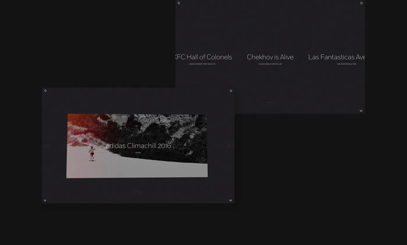 Img07 - Interactive Web Design for Resn Portfolio by Marcus Brown