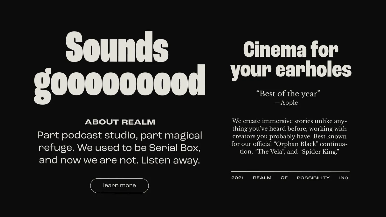 Img06 - Mother Design Rebrands Serial Box into Realm with a Portal-Inspired Identity