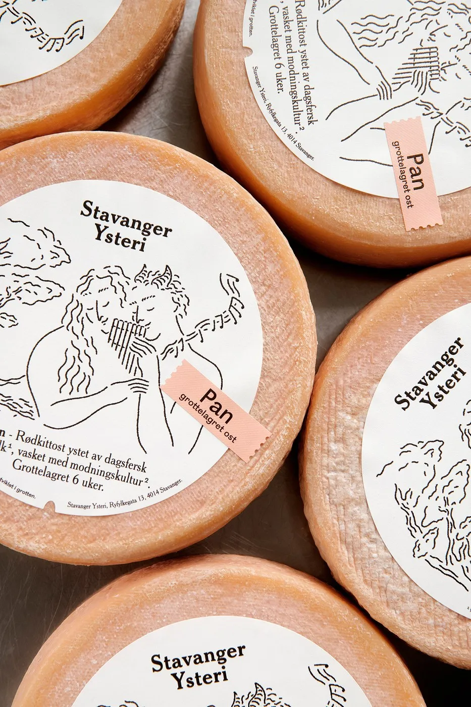 Tactile Packaging Design for Stavanger Ysteri by OlssønBarbieri