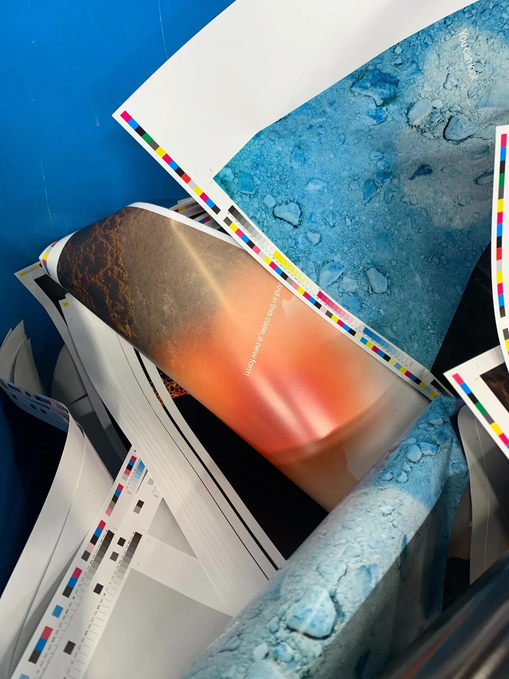 Img07 - Polestar 4 Poster Series: Turning Press Waste into Print Design