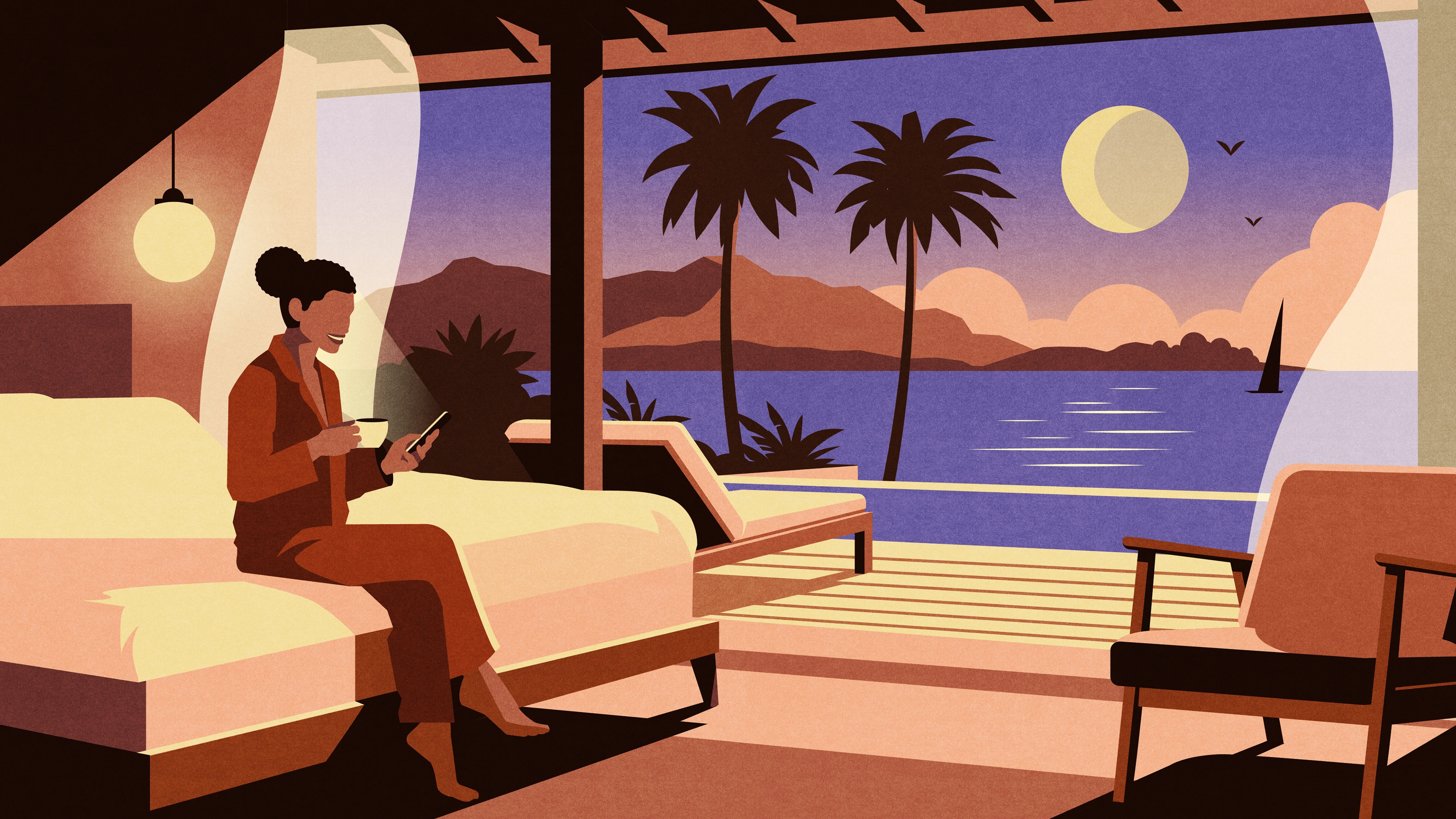 Img04 - Animated Editorial Illustrations for Condé Nast Traveler by Bobby Evans